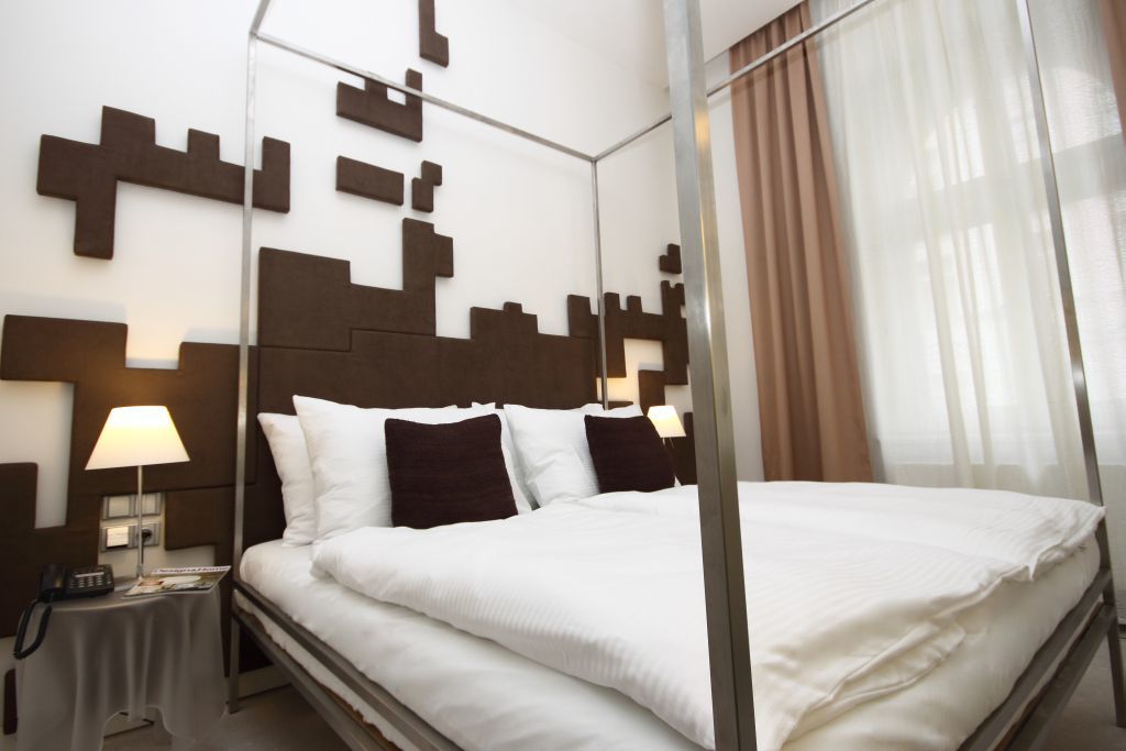 Pure White Hotel Prague Room photo