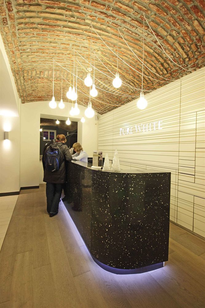 Pure White Hotel Prague Interior photo